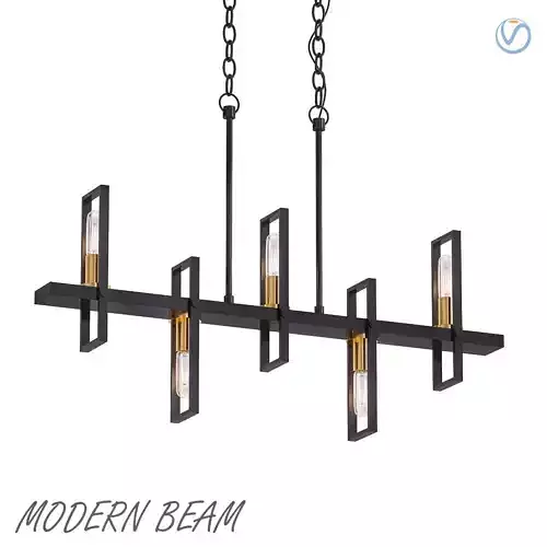 Modern Beam Chandelier