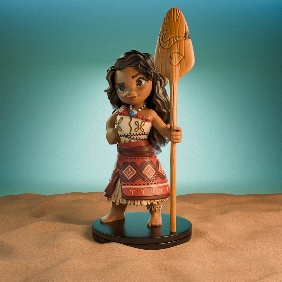 Moana 3D model_1