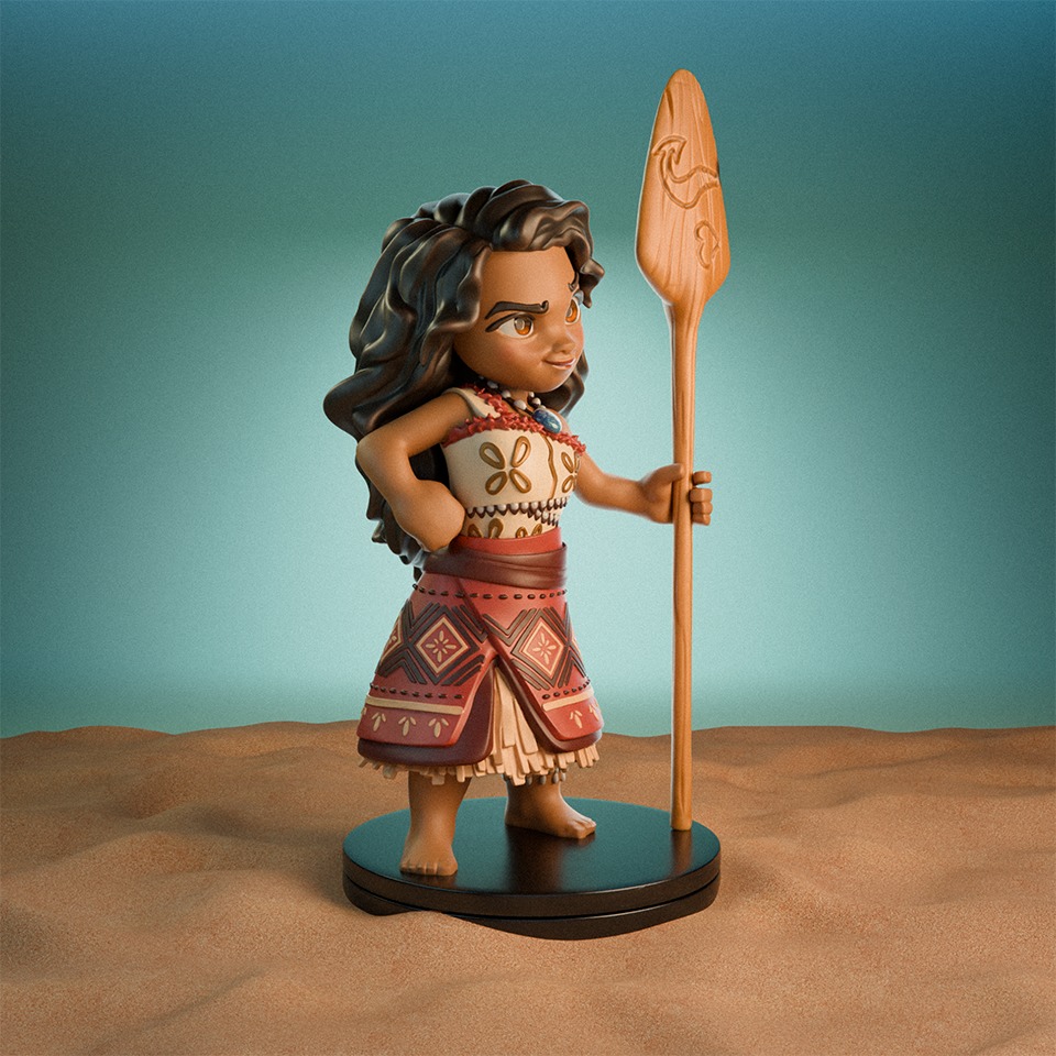 Moana 3D model_2