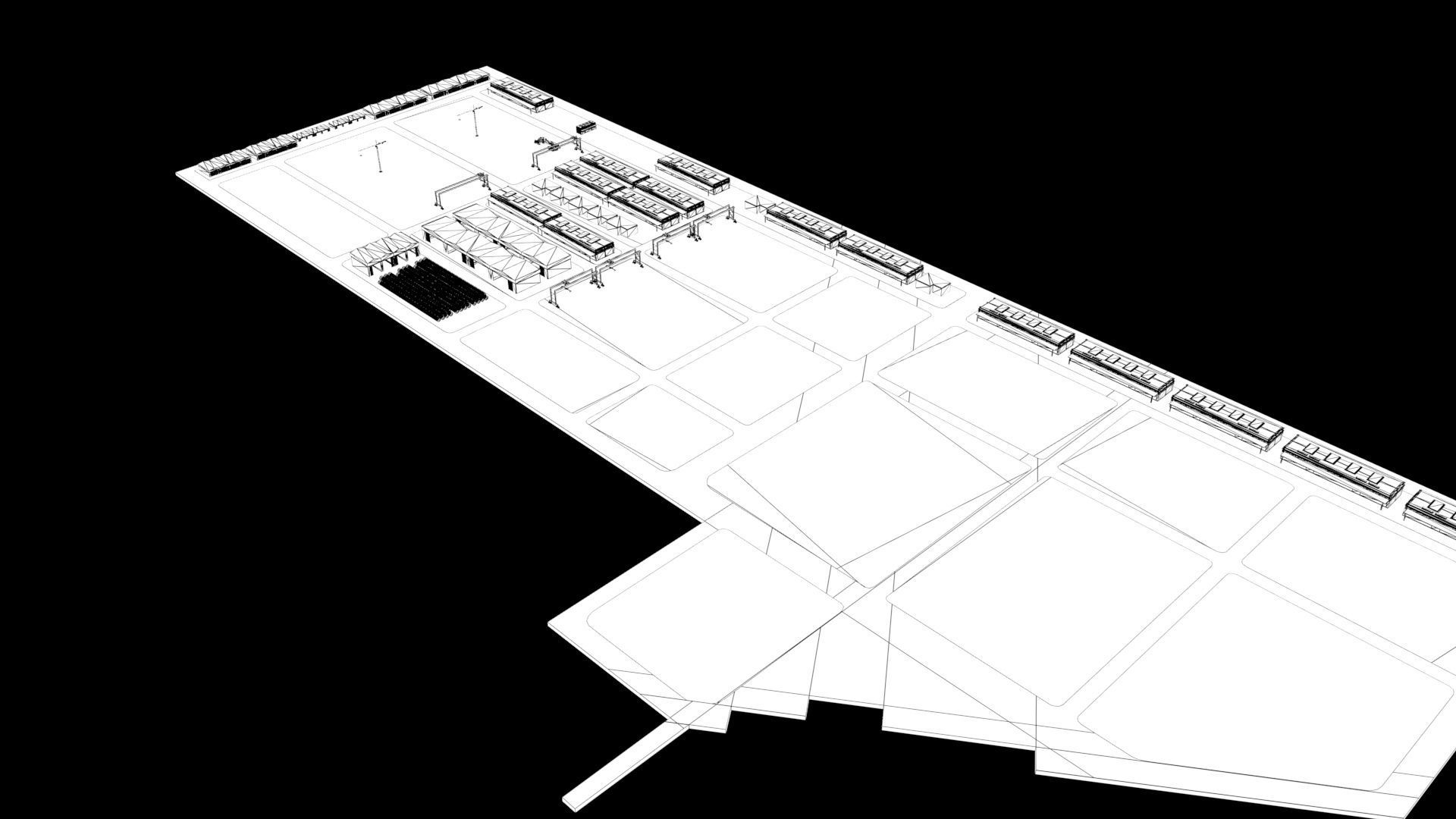 Ras Al Khair Fabrication Yard 3D model_10