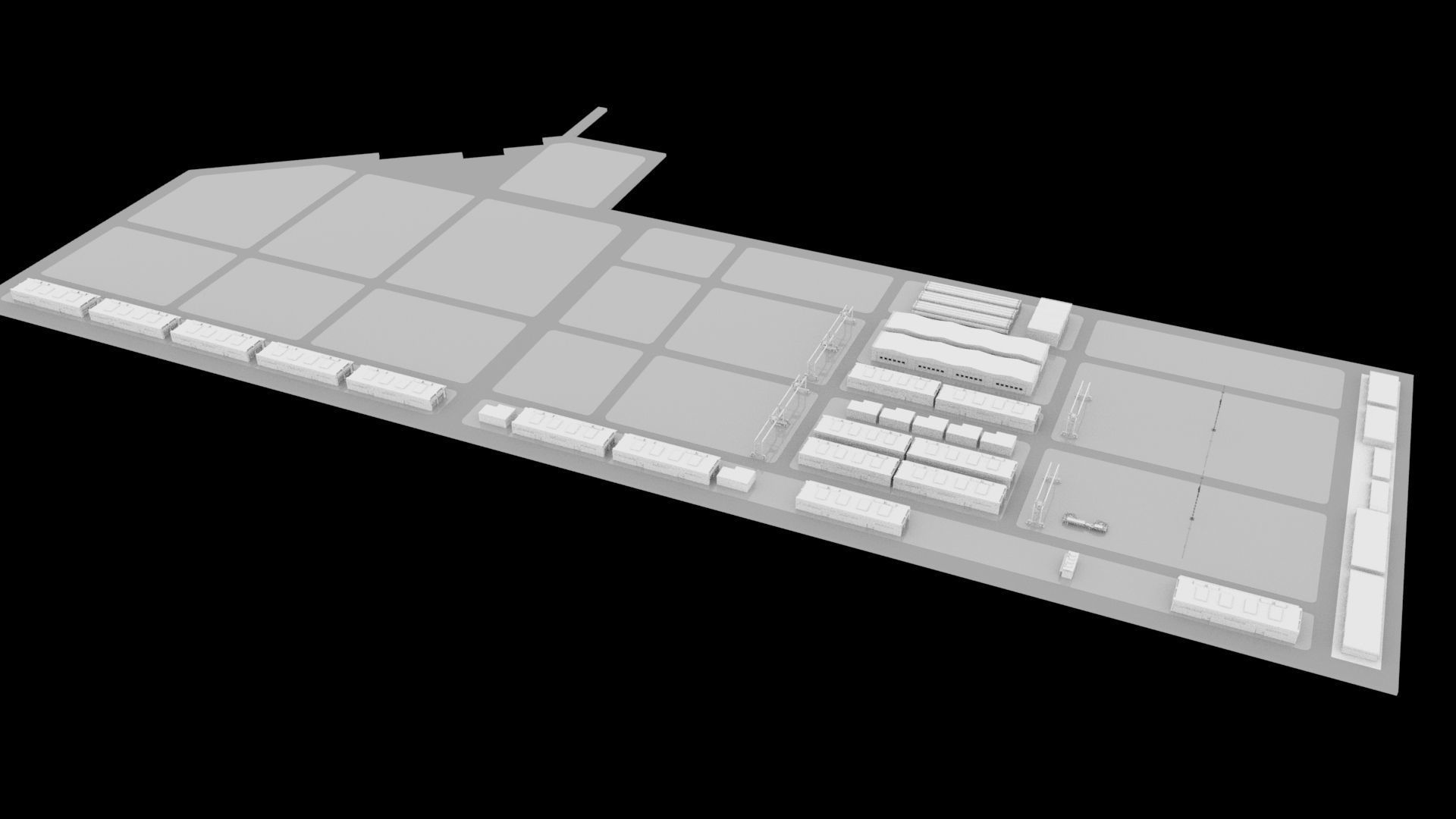Ras Al Khair Fabrication Yard 3D model_4