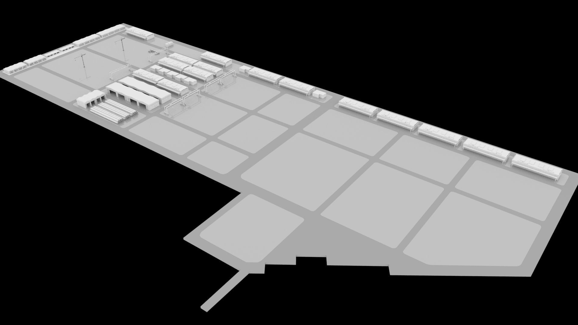 Ras Al Khair Fabrication Yard 3D model_3