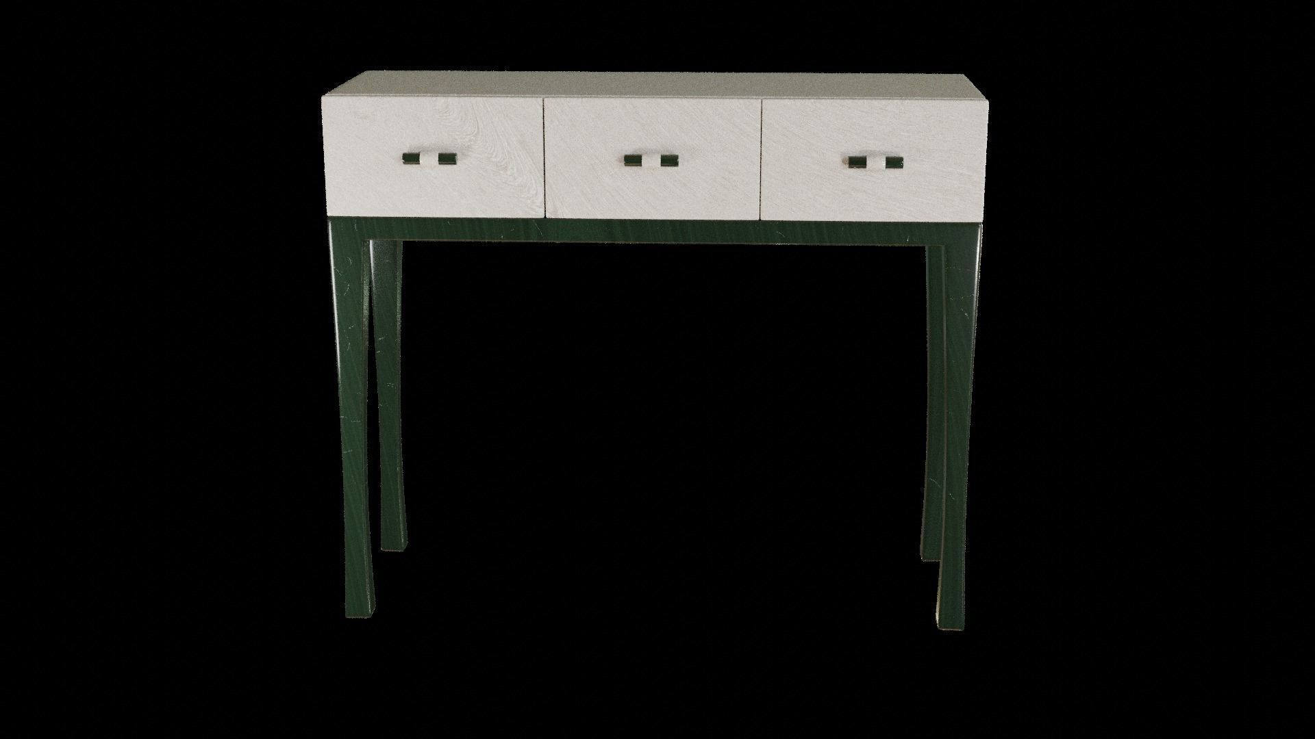 Designer Console Table 05 Low-poly 3D model_2