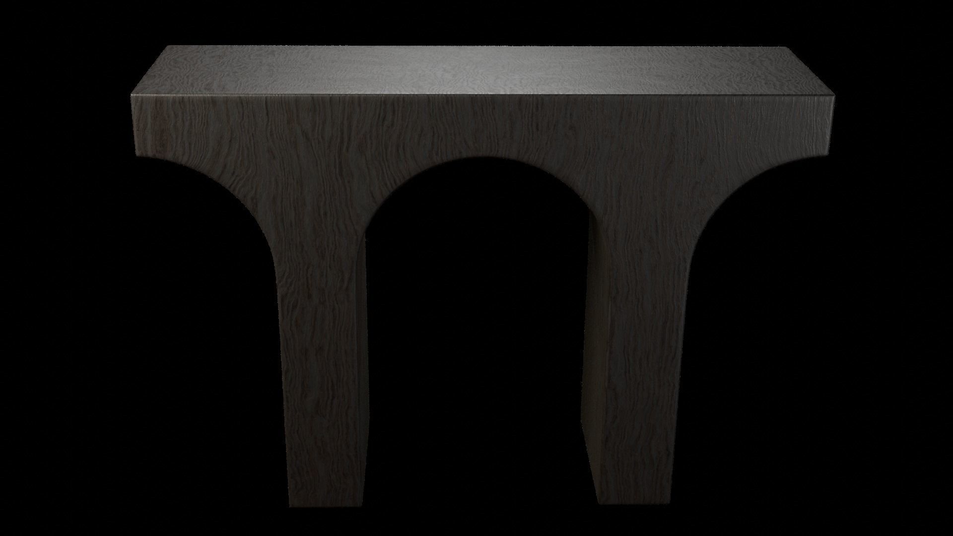 Designer Console Table 06 Low-poly 3D model_4