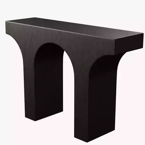 Designer Console Table 06 Low-poly 3D model
