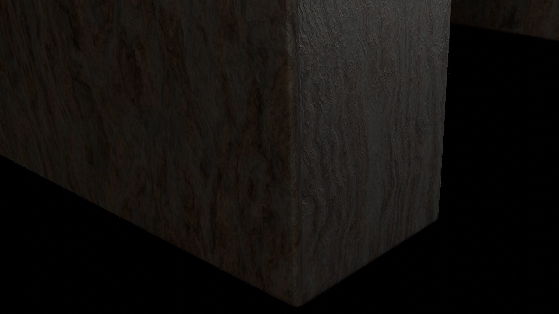 Designer Console Table 06 Low-poly 3D model_10