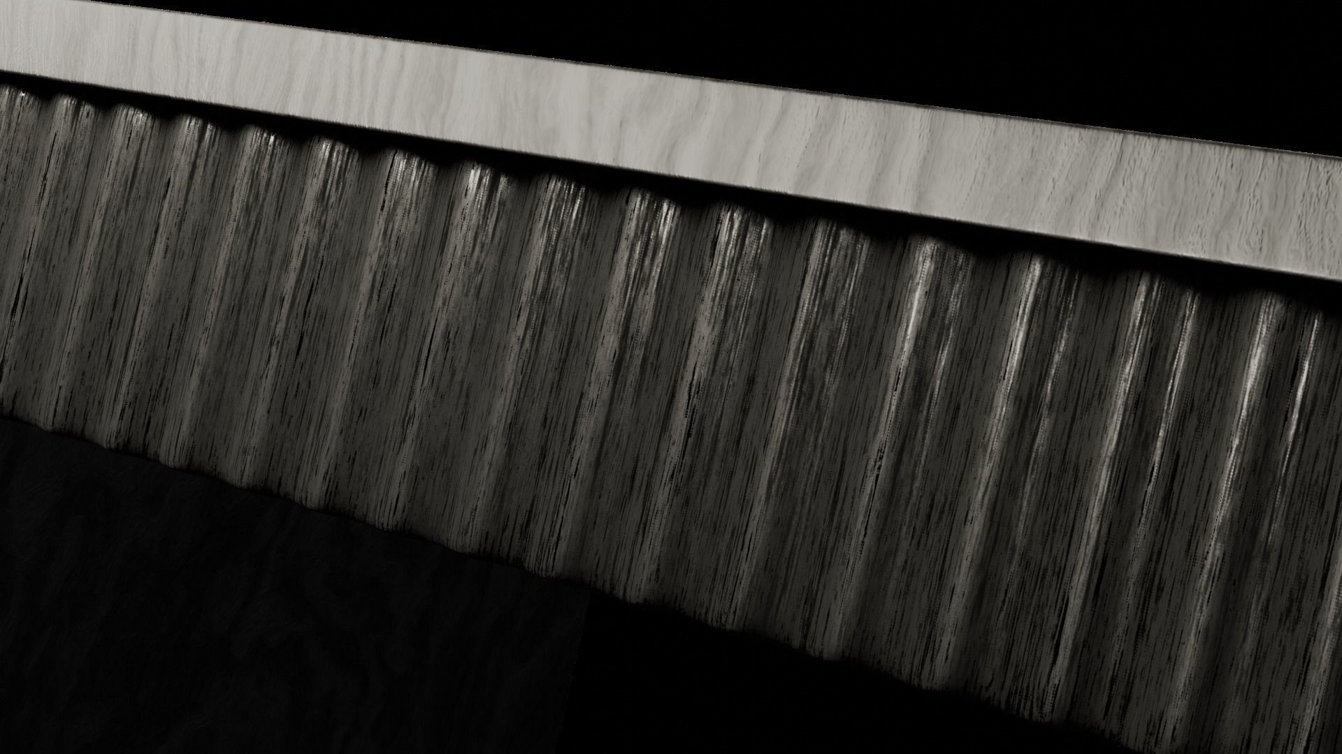 Designer Console Table 07 Low-poly 3D model_6