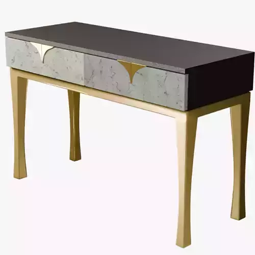 Designer Console Table 08 Low-poly 3D model