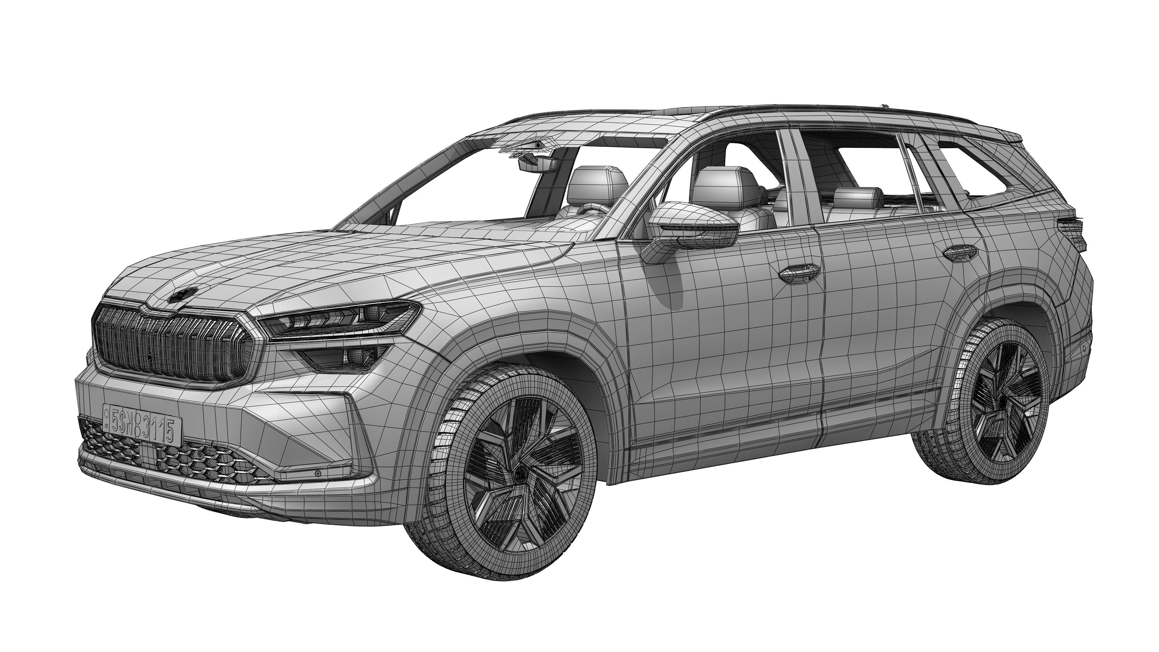 Skoda Kodiaq 2024 3D model_19