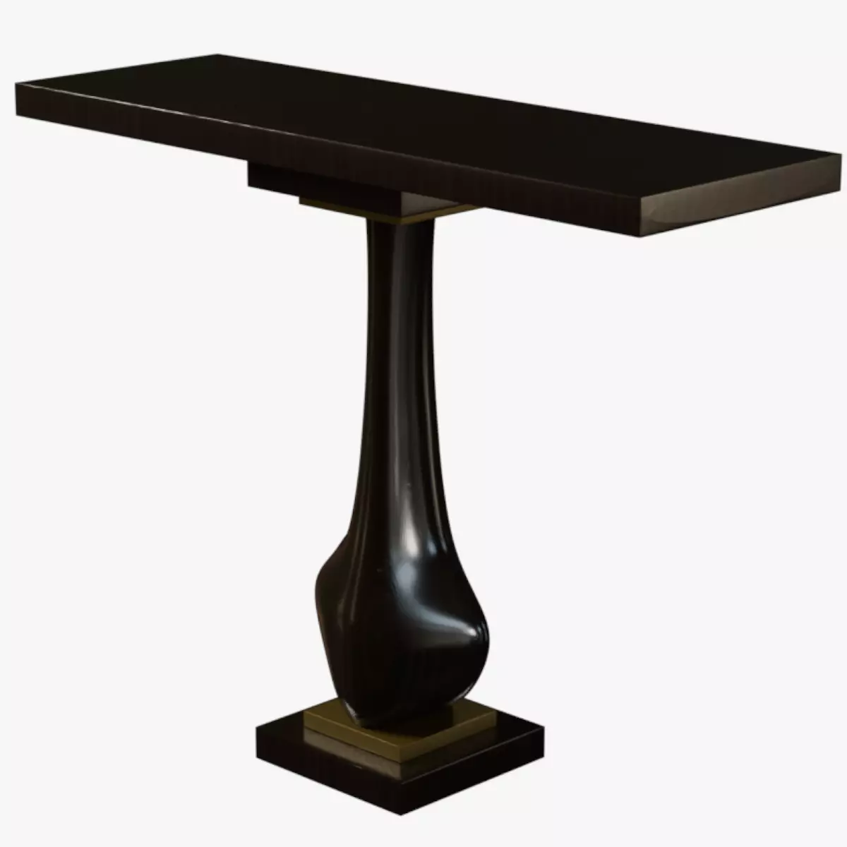 Designer Console Table 09 Low-poly 3D model_0