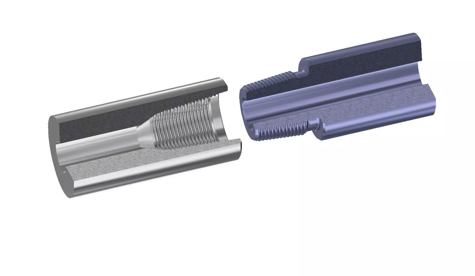 PIN and BOX NC44 3D model_0