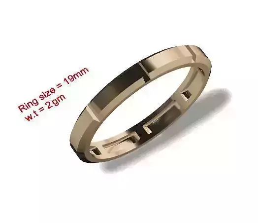  Beveled Edge Ring