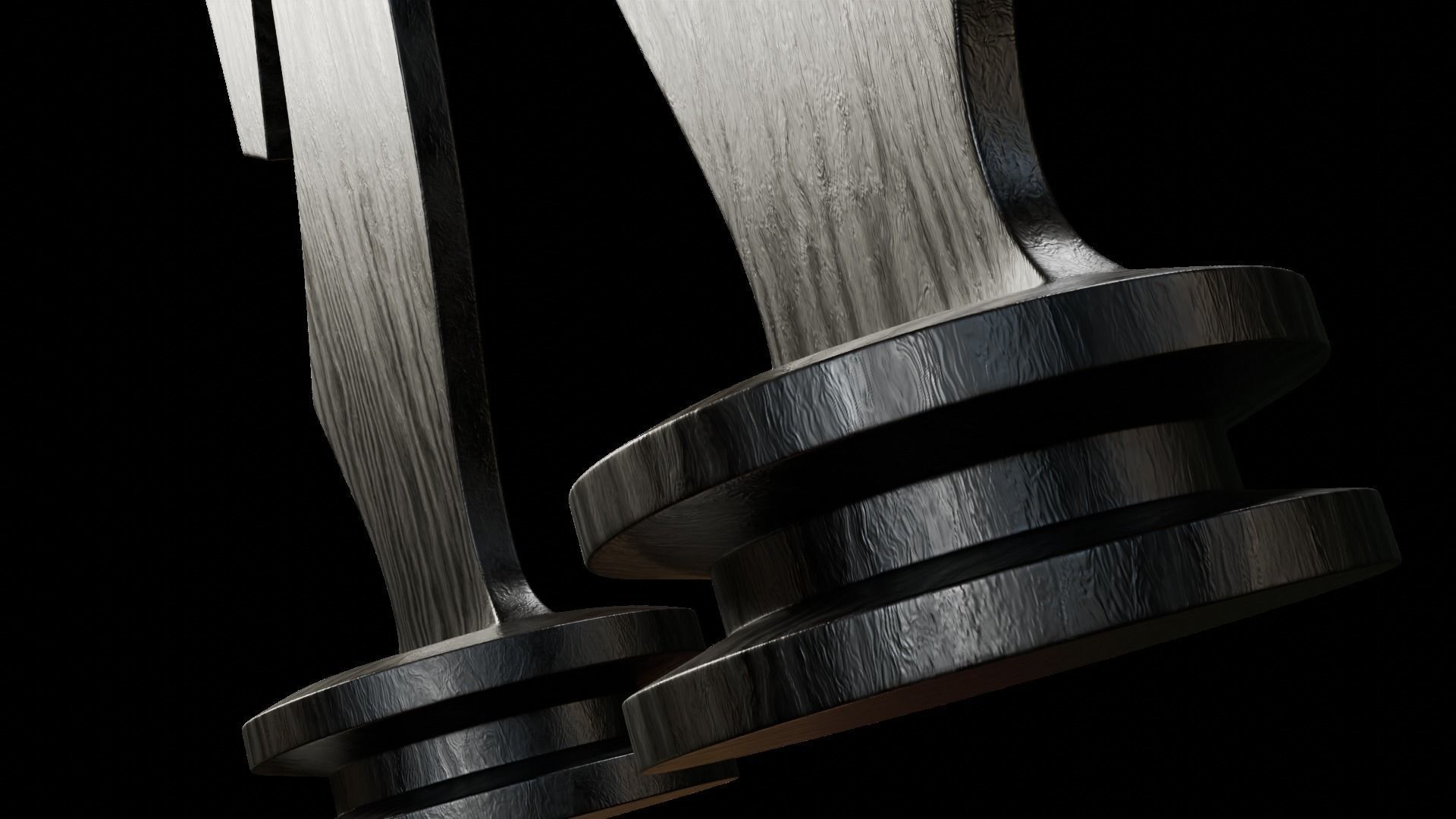 Designer Console Table 10 Low-poly 3D model_10