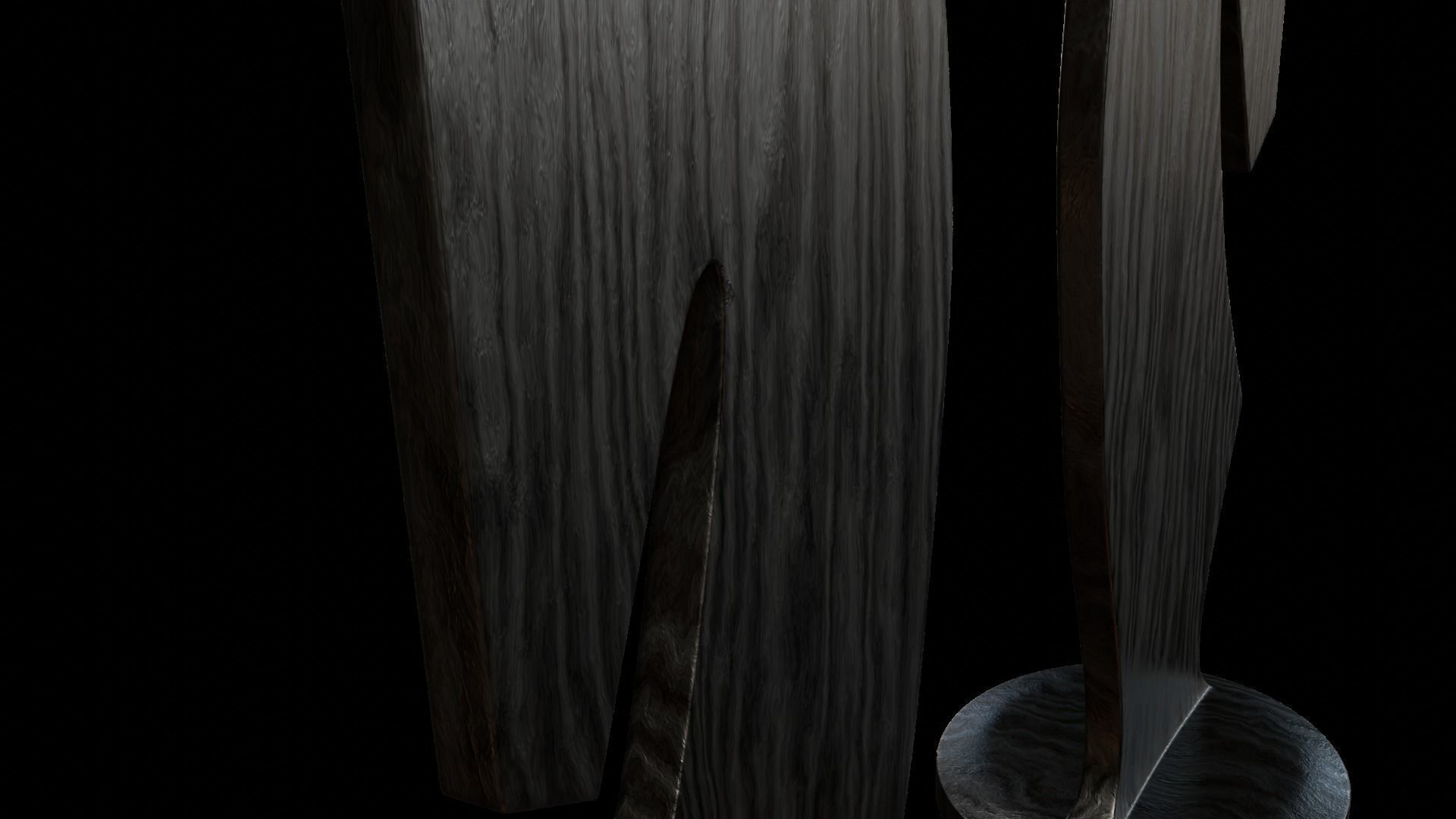 Designer Console Table 10 Low-poly 3D model_12