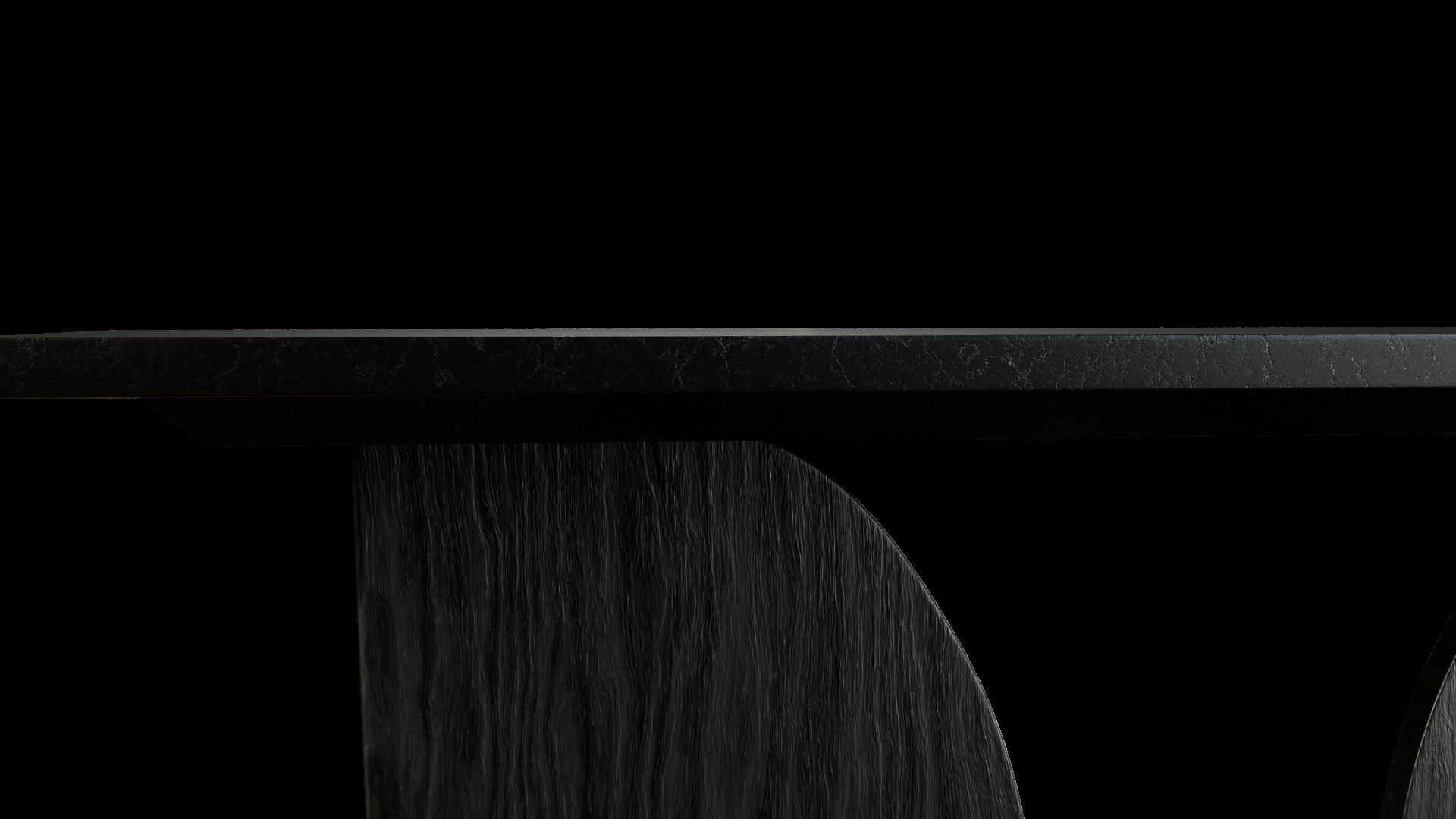 Designer Console Table 10 Low-poly 3D model_2