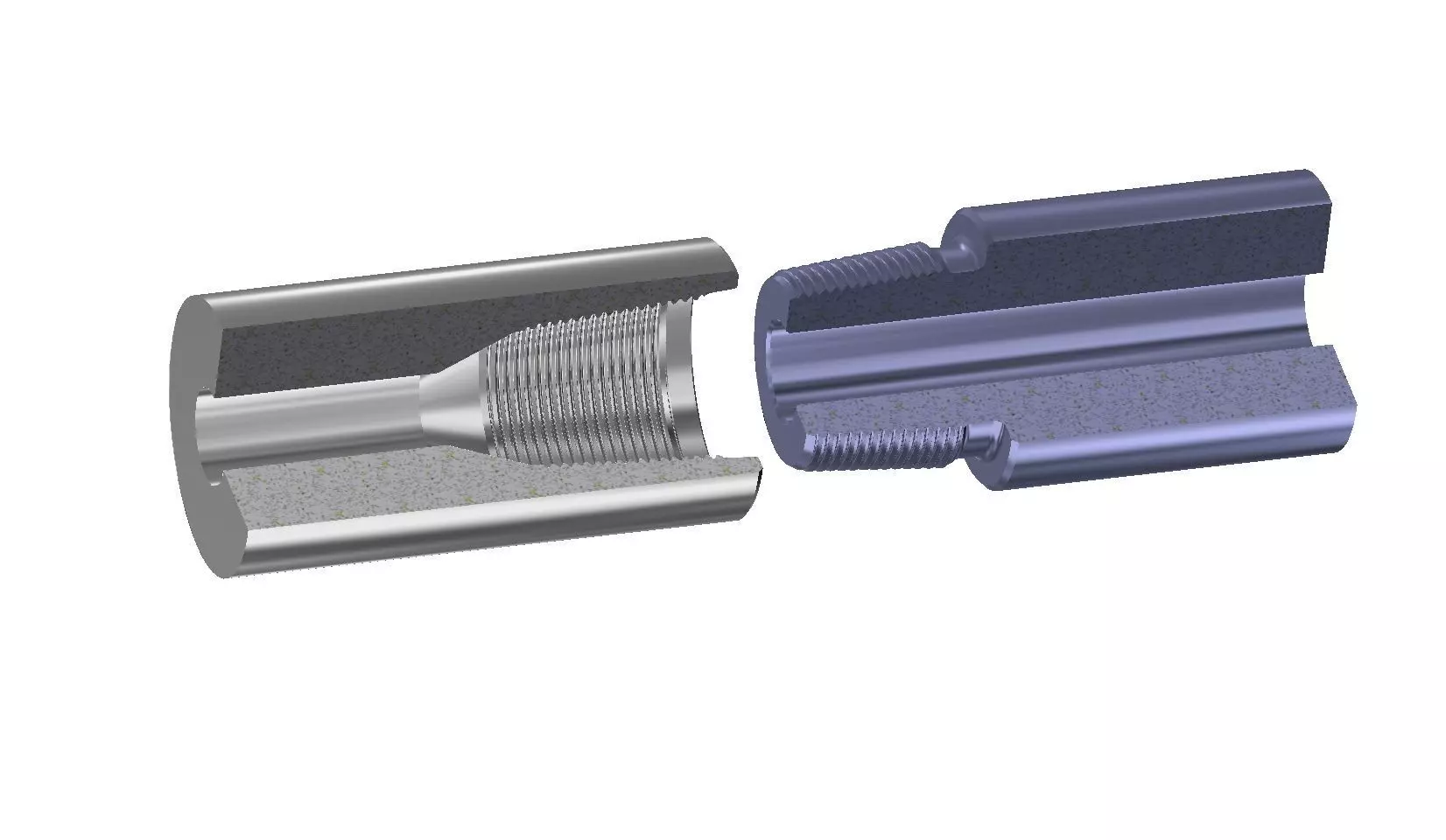 PIN and BOX NC50 3D model_0