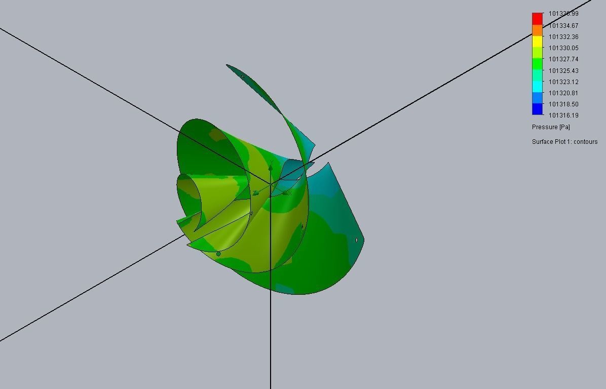 Fibonacci Wind Turbine 3D print model_11