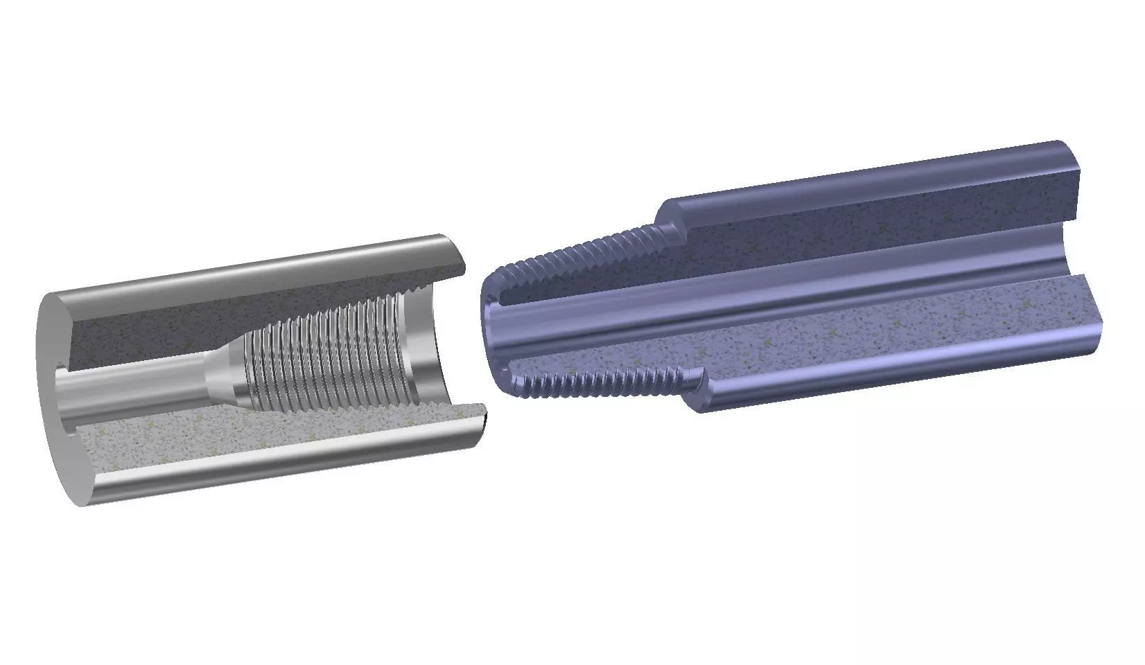 PIN and BOX 3 1I2 Reg 3D model_0