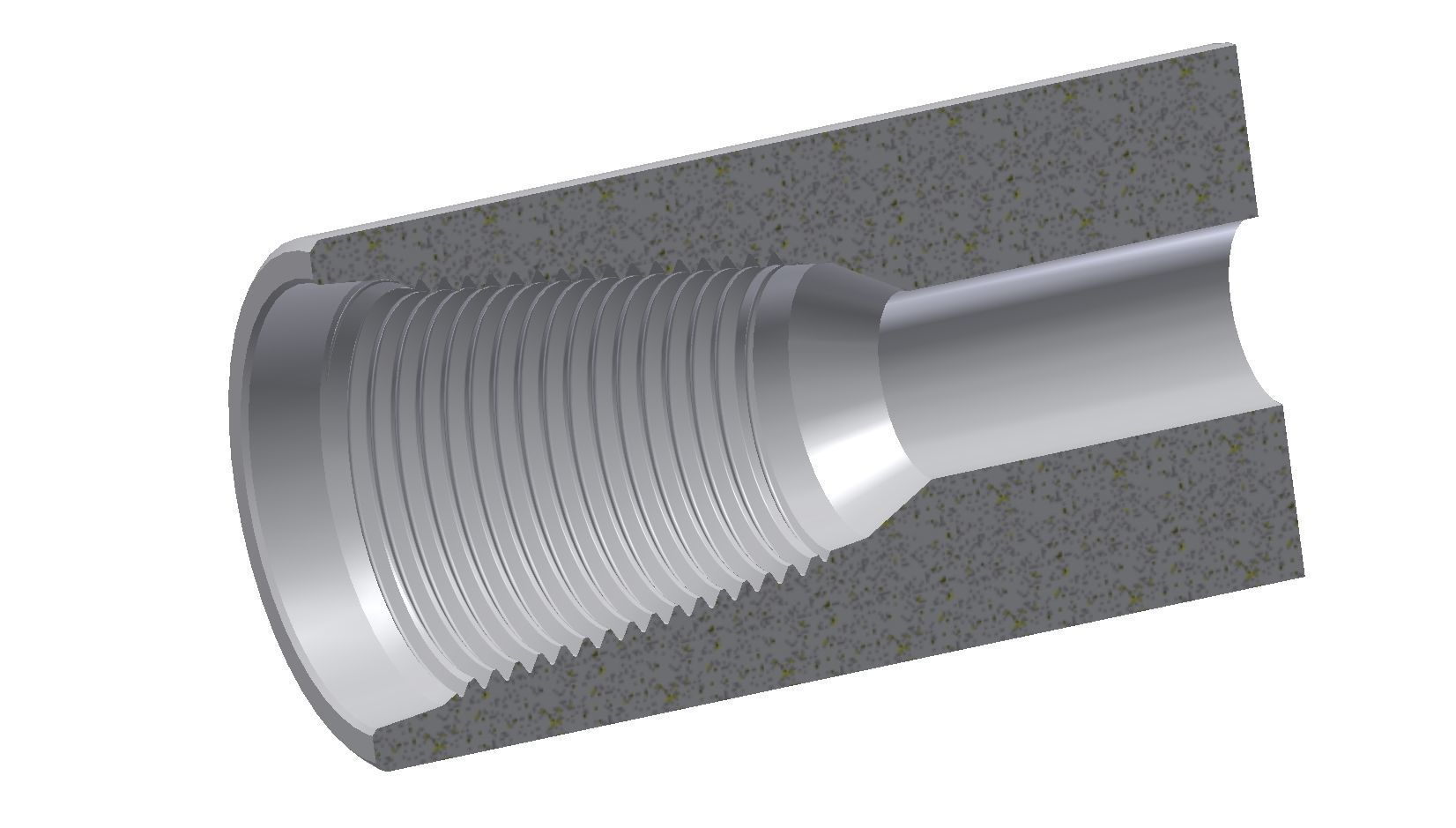 PIN and BOX 3 1I2 Reg 3D model_1