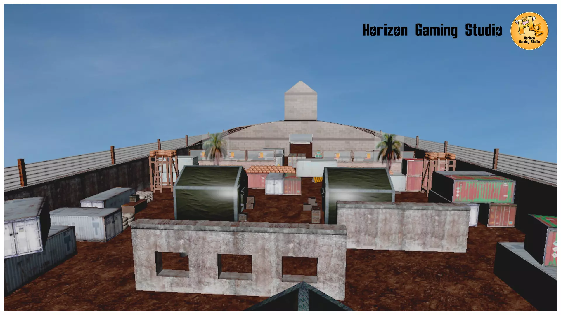 FPS Environment Low-poly 3D model_0