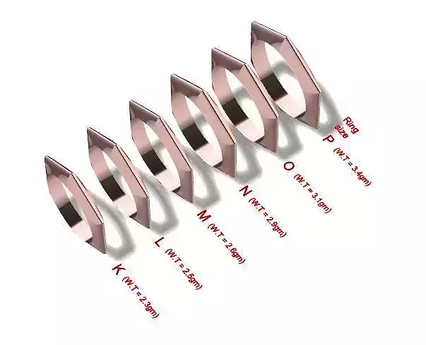 Hexagonal Ring Free 3D print model