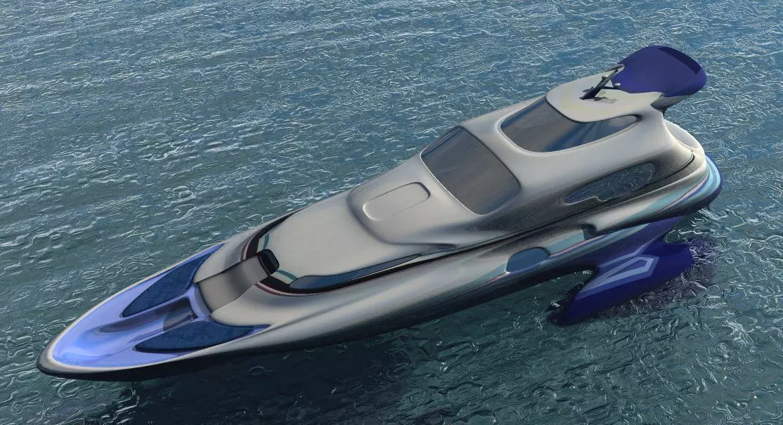 Fantasy Yacht Free 3D model_0