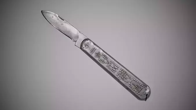 Soviet USSR Folding Knife