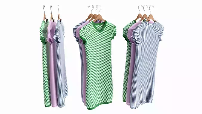 Clothing Short Sleeve Everyday Dress Medium on Hanger