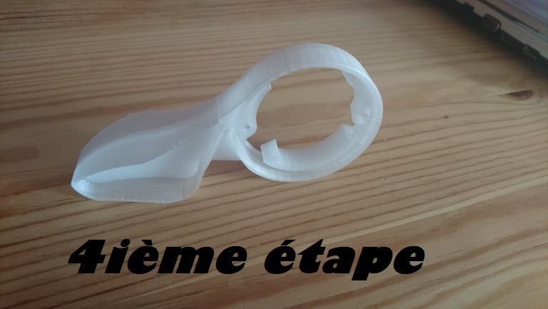 lawn mower handle 3D print model_3