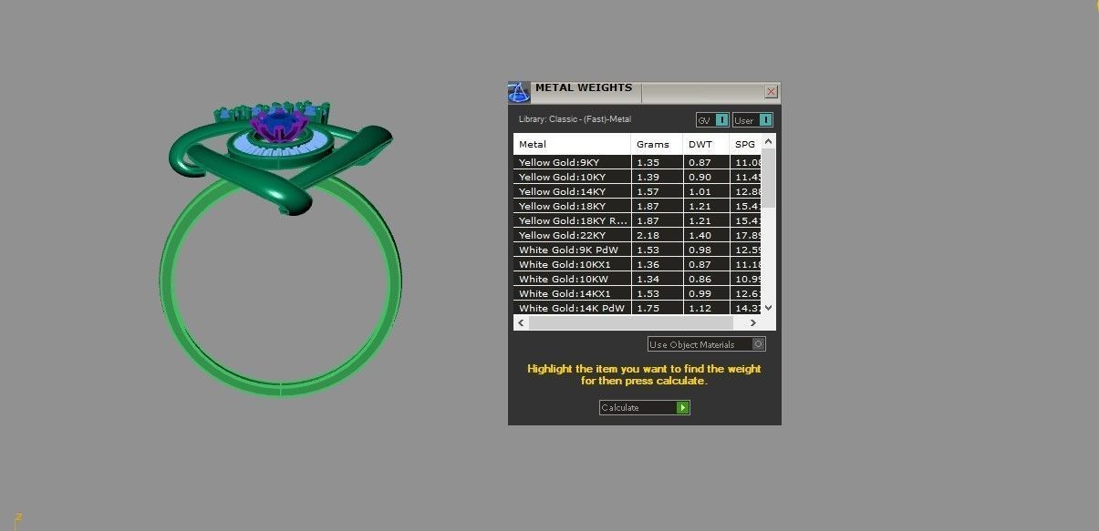 Casual ring 3D print model_5