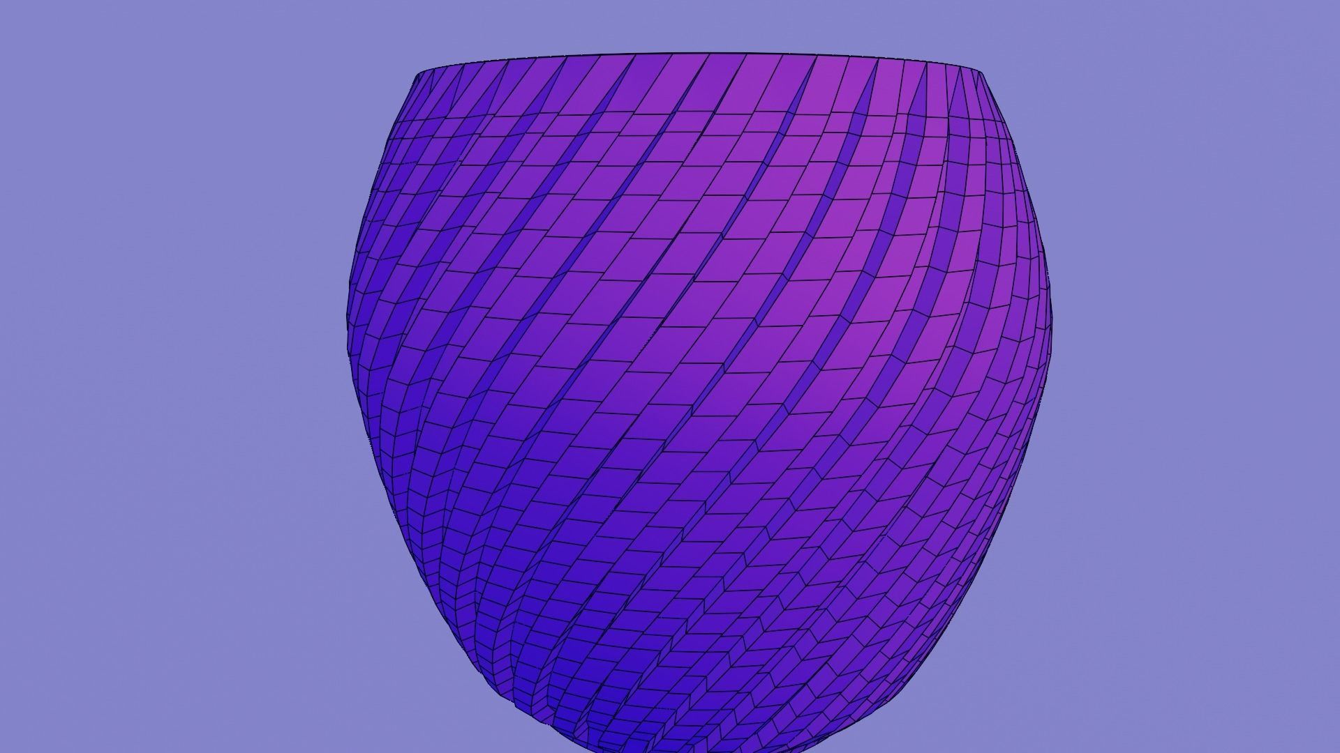 ELEGANT CURVED VASE - 3D PRINTABLE MODEL 3D print model_9