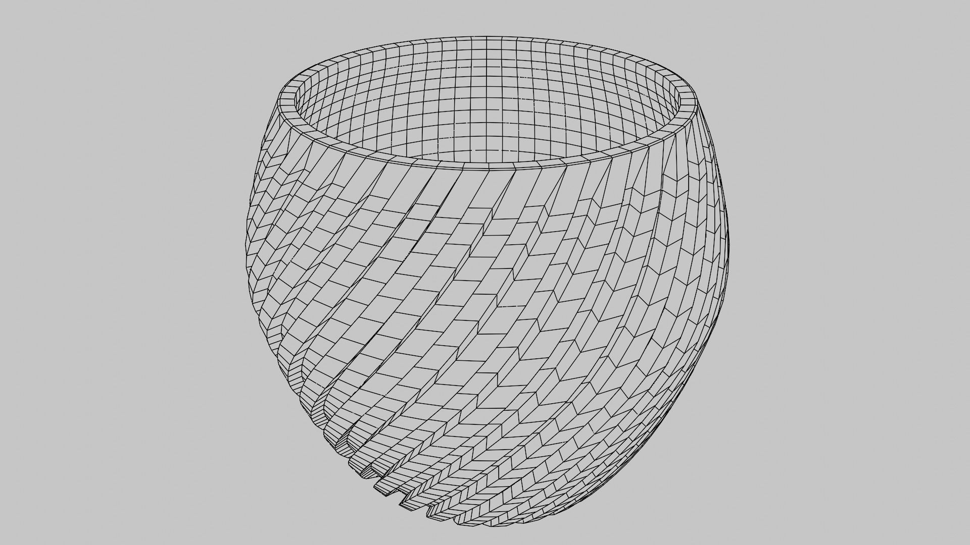 ELEGANT CURVED VASE - 3D PRINTABLE MODEL 3D print model_8