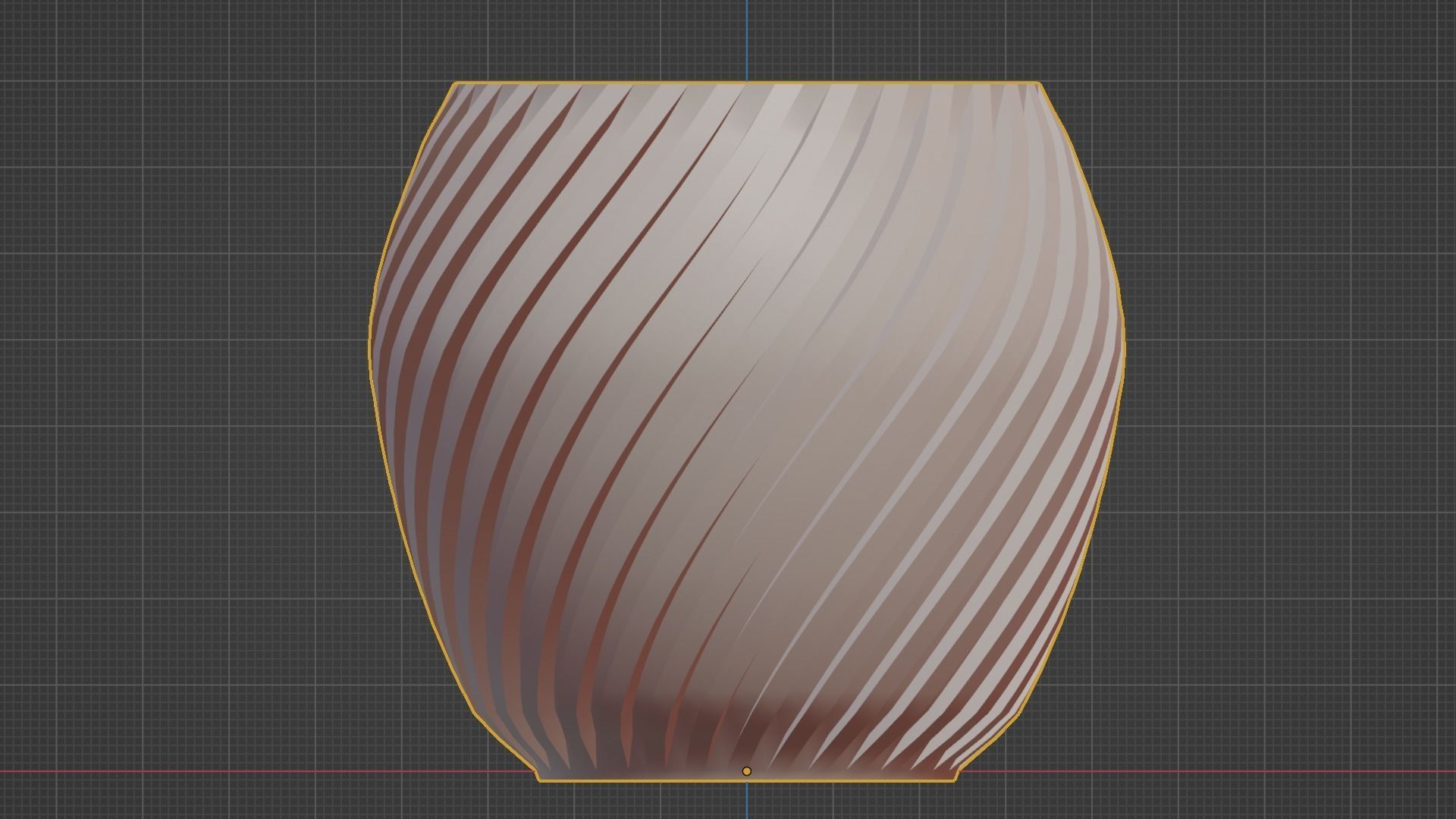 ELEGANT CURVED VASE - 3D PRINTABLE MODEL 3D print model_5