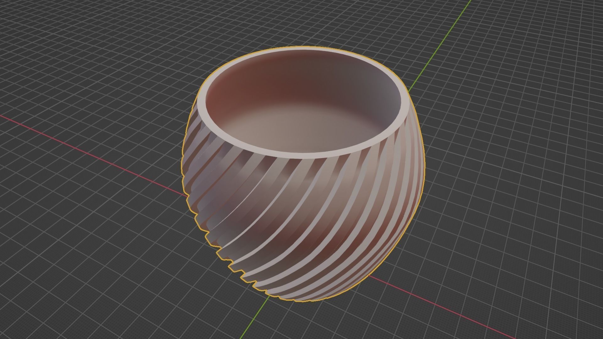ELEGANT CURVED VASE - 3D PRINTABLE MODEL 3D print model_6