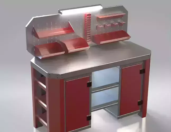 smart-compact-work-bench Free 3D model