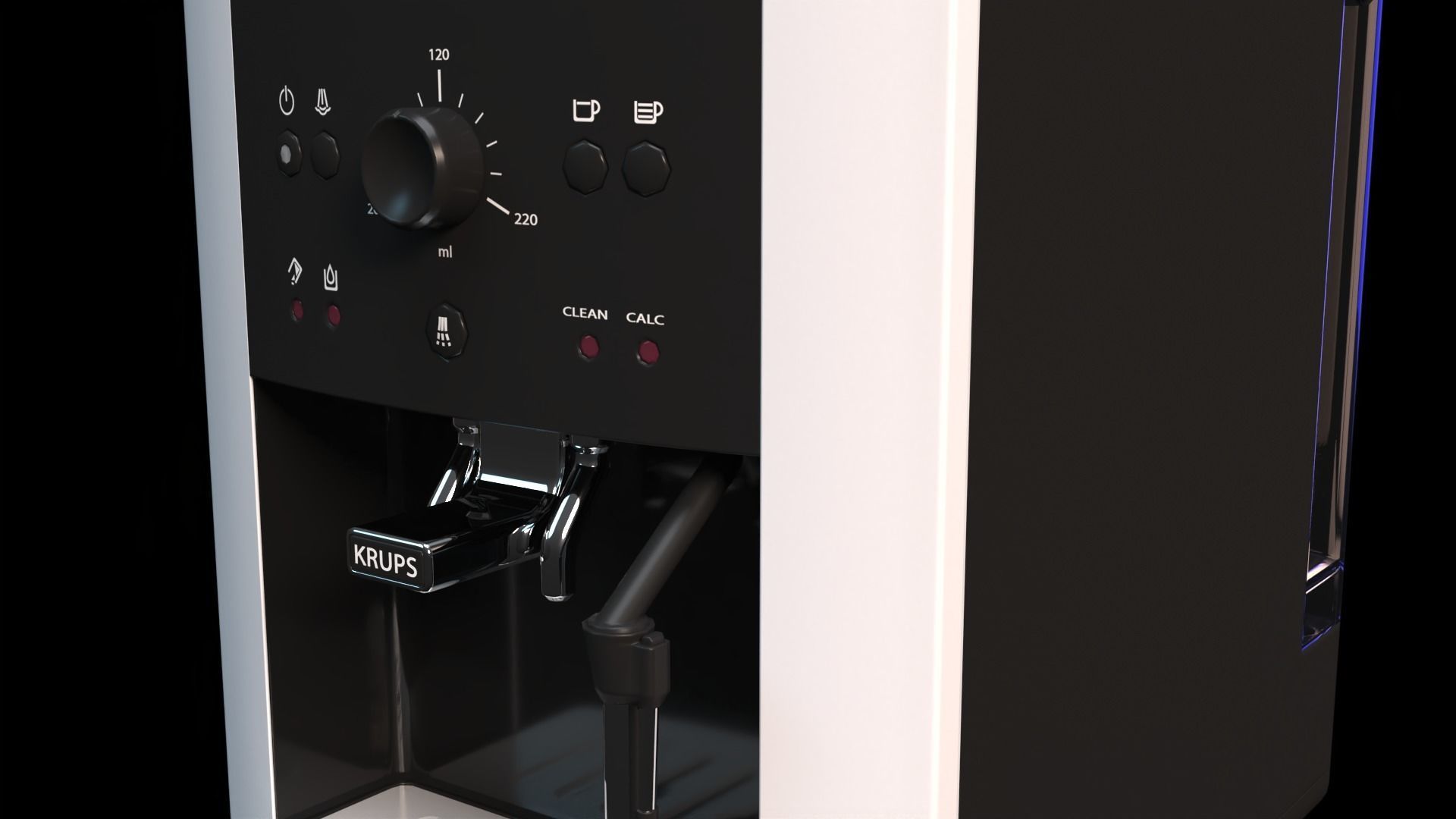 Coffee machine krups ea8118   3D model_4