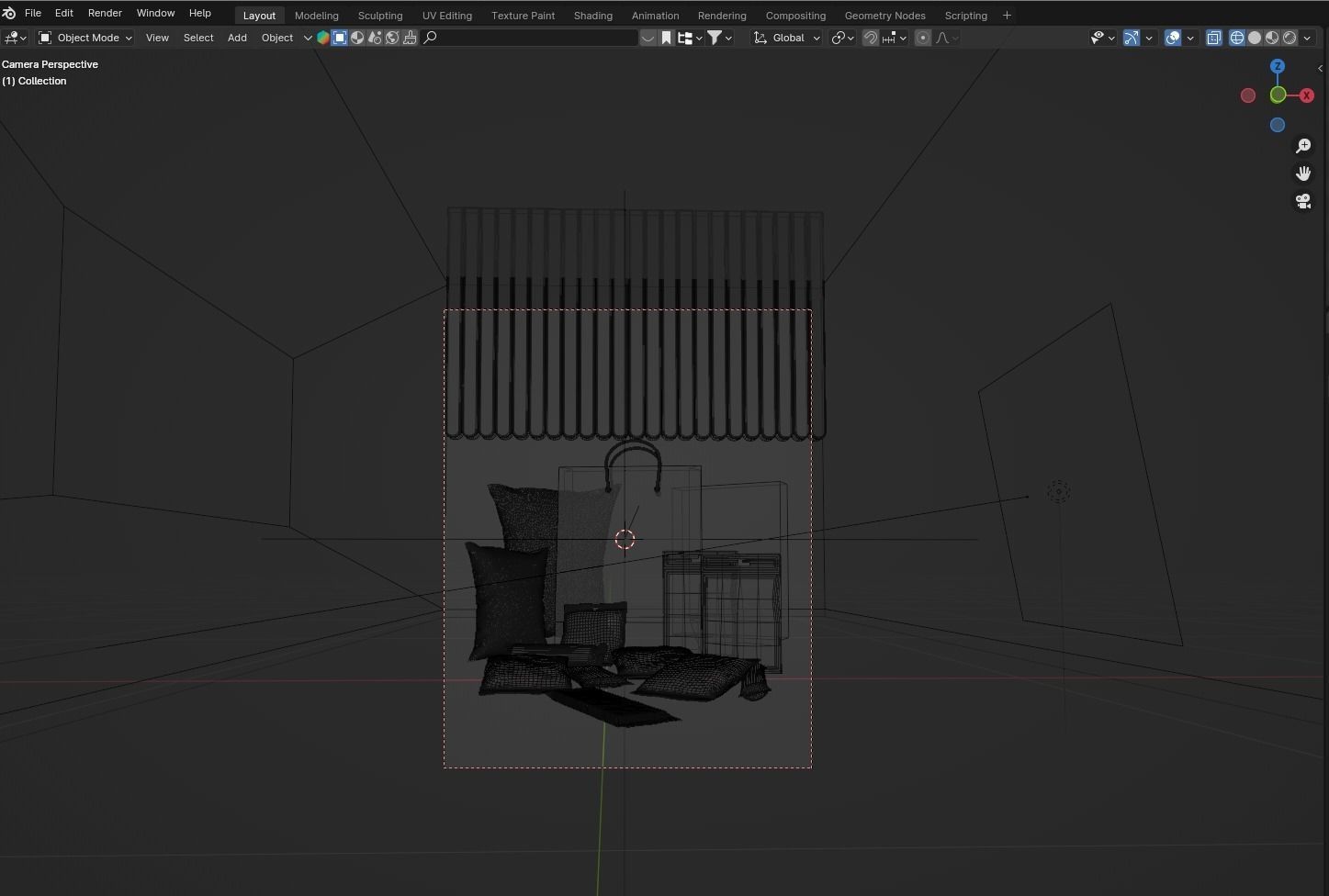 Snack Shop Display 3D model_1