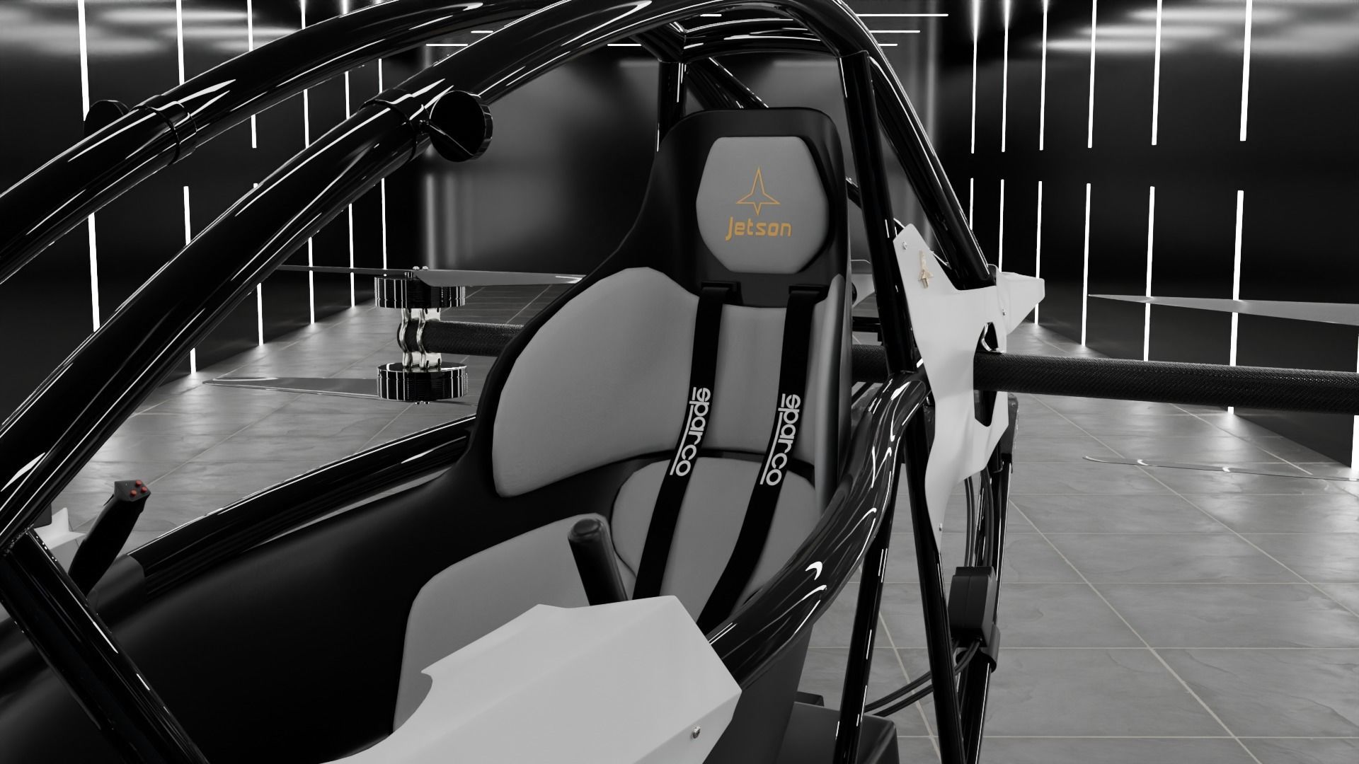 Jetson one 3D model_5