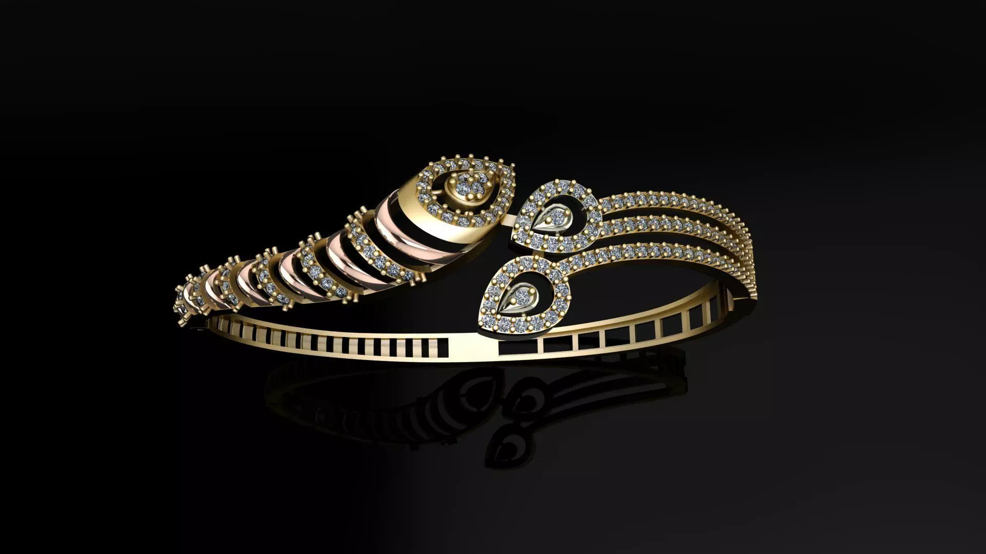 Light Weight Bracelet 3D print model