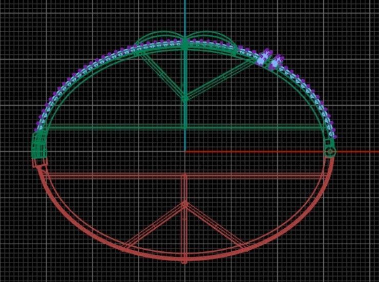 Light Weight Bracelet 3D print model_3