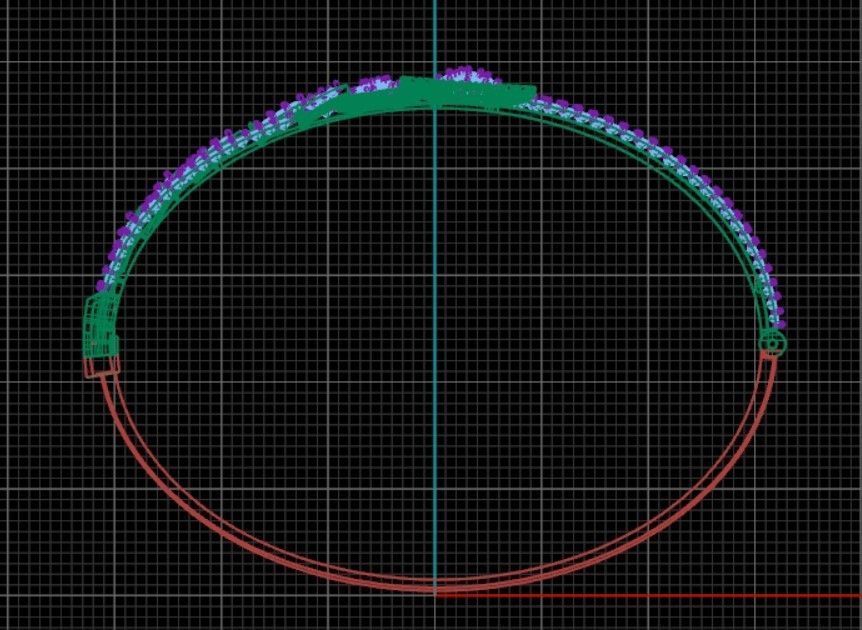 Light Weight Bracelet 3D print model_3