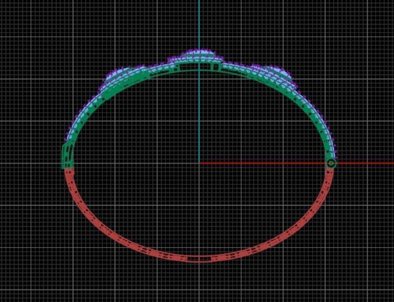 Light Weight Bracelet 3D print model_3