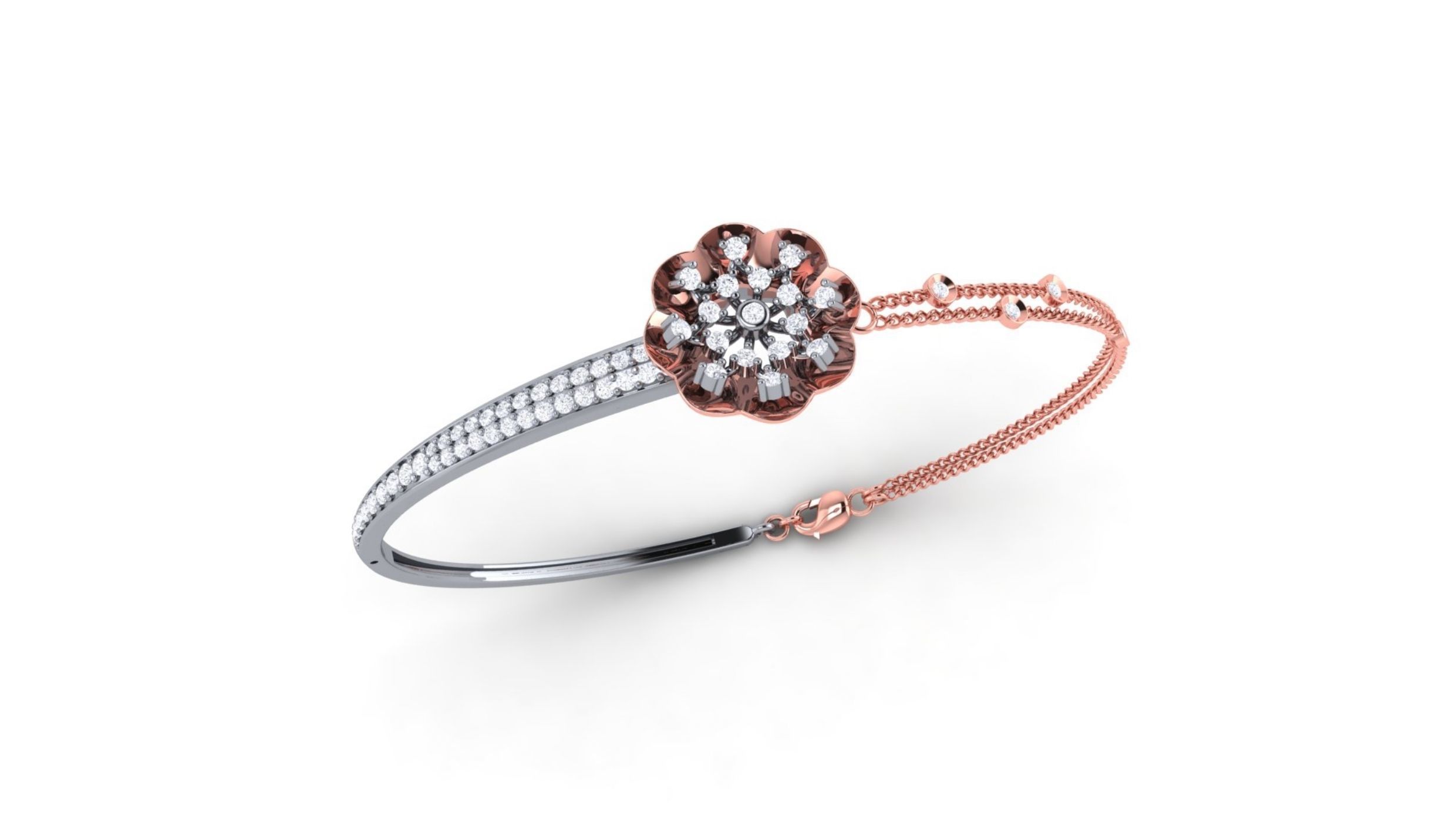 Light Weight Bracelet 3D print model_1