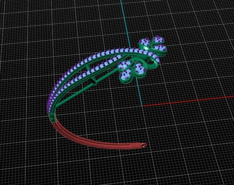 Light Weight Bracelet 3D print model_2