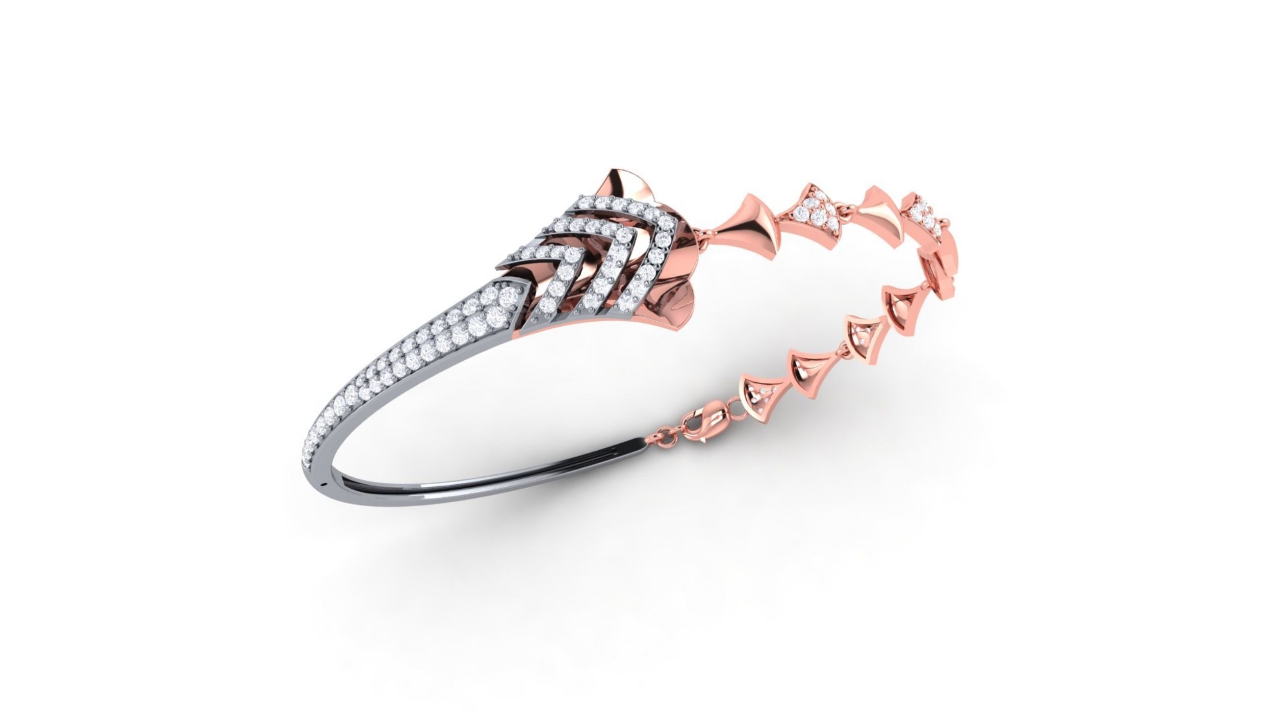 Light Weight Bracelet 3D print model_5