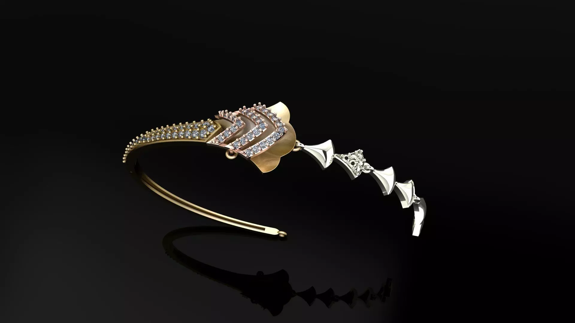 Light Weight Bracelet 3D print model_0