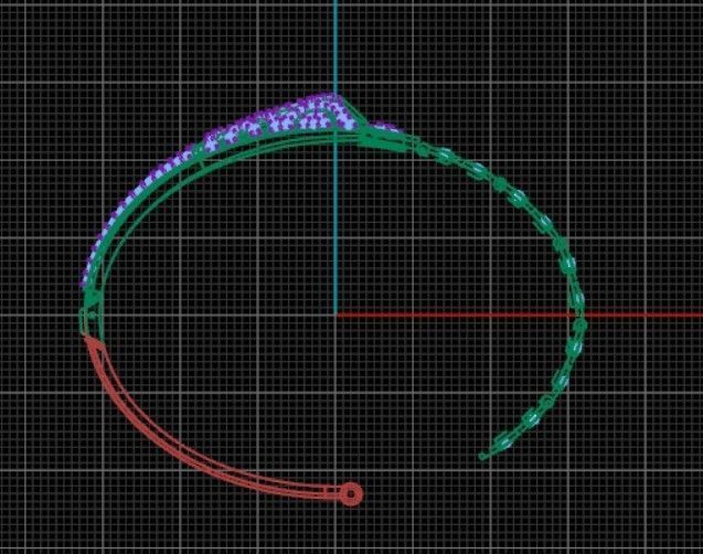 Light Weight Bracelet 3D print model_2