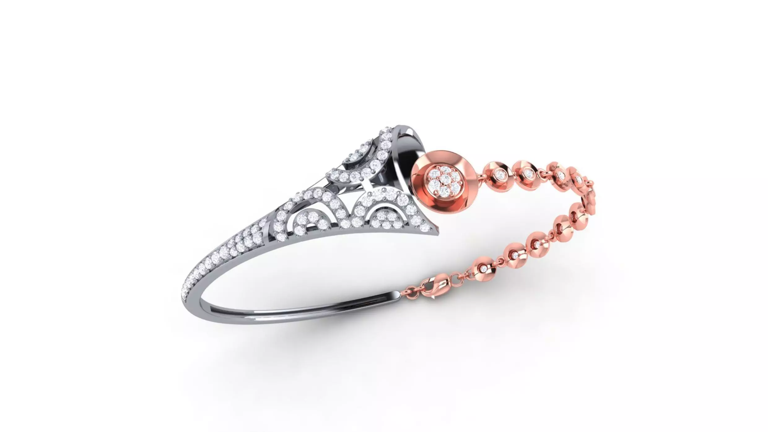 Light Weight Bracelet 3D print model_0