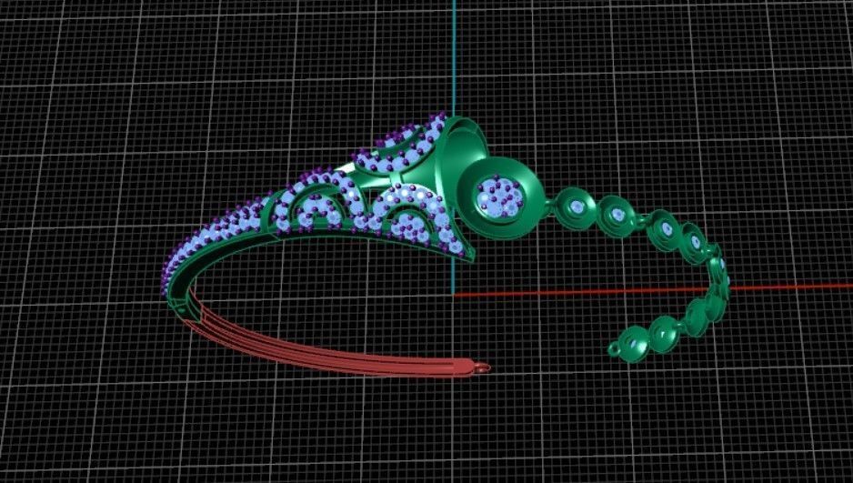 Light Weight Bracelet 3D print model_1