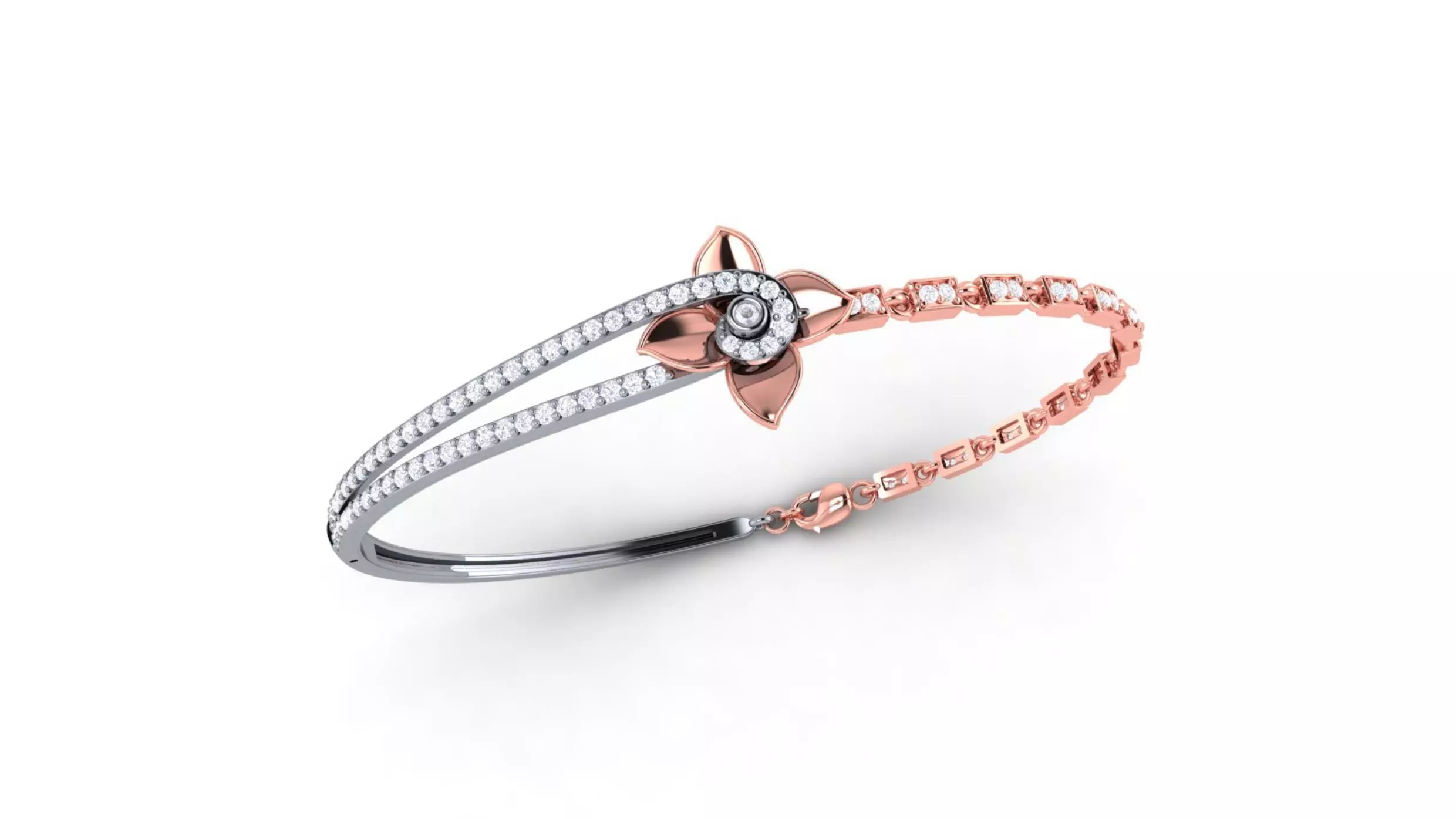 Light Weight Bracelet 3D print model_0